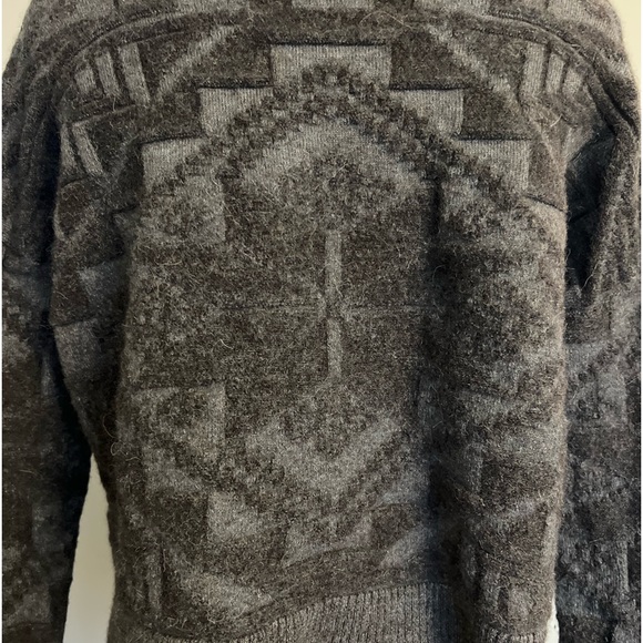 Peruvian Connection Alpaca /Wool Long Sleeve Pullover Crop Sweater Small - Picture 5 of 11